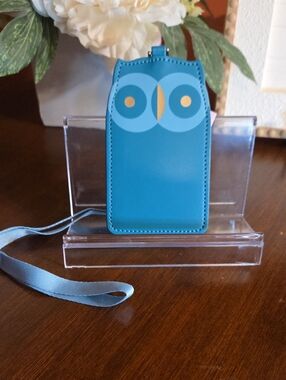 Kate Spade New York Owl ID Badge Holder with Lanyard